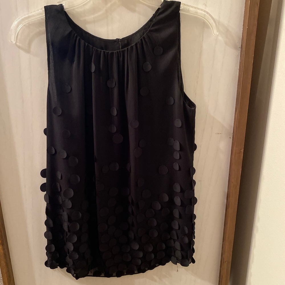 Talbots sleeveless top!  Precious!